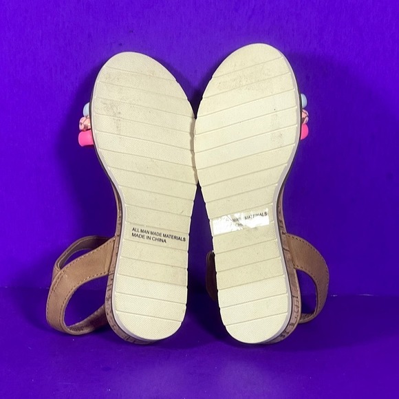 DV Dolce Vita Girl's Multicolor Dame Sandal Shoe Size 12‎ - Picture 7 of 9